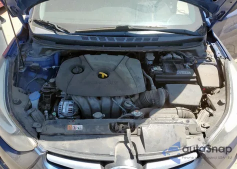 2016 Hyundai Elantra Se from USA, damaged, VIN 5NPDH4AE7GH787568